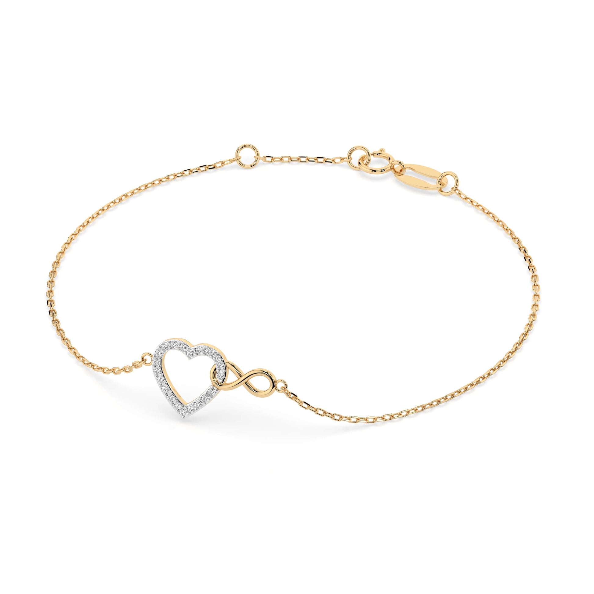 Minimalismus-Armband (Rund), 0.11 ct — 105-10011