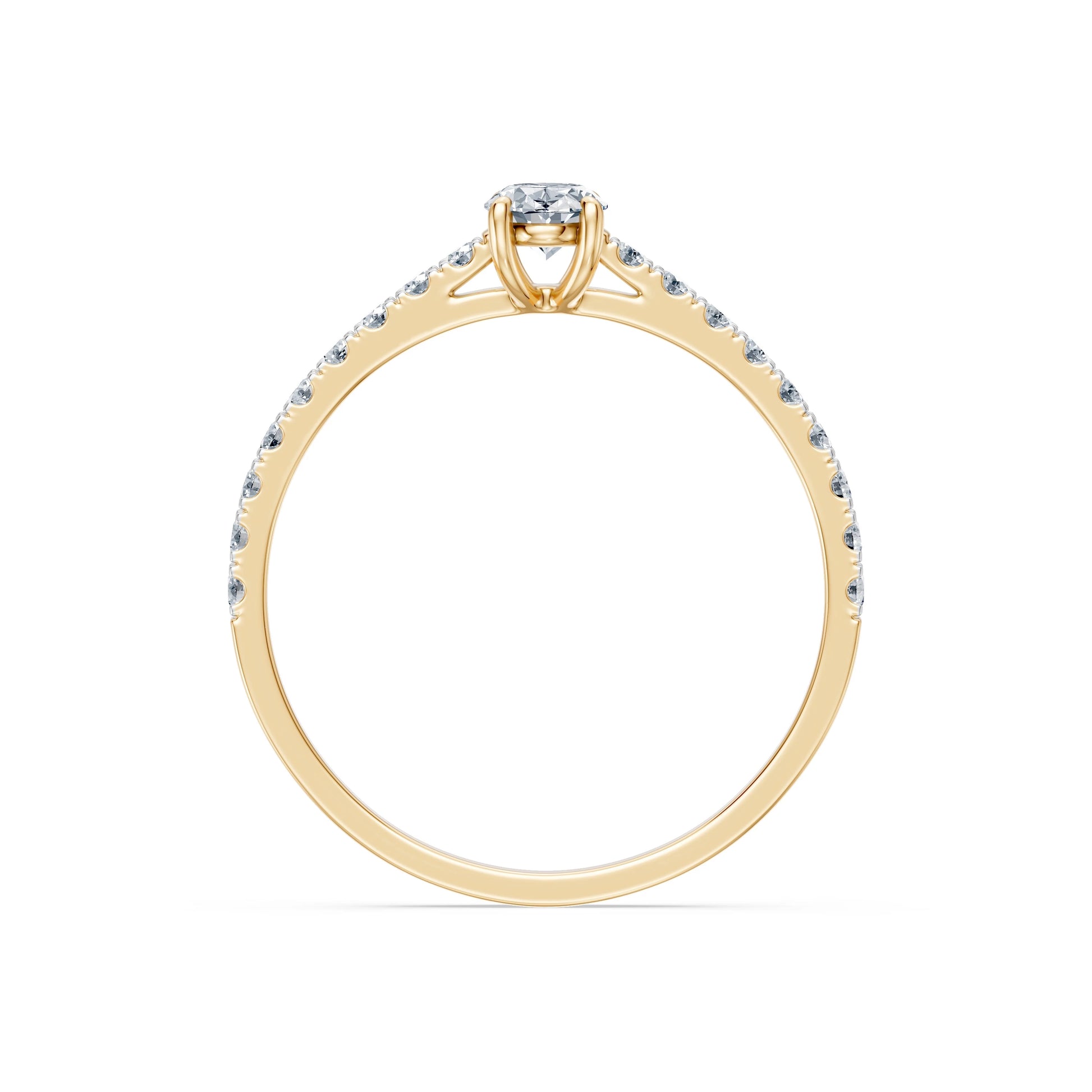 Solitär-Eternity-Ring, 0.3 ct — 101-10191(0.30)OV