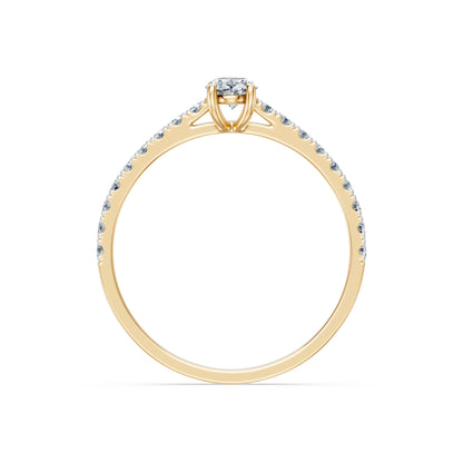 Solitär-Eternity-Ring, 0.3 ct — 101-10191(0.30)OV