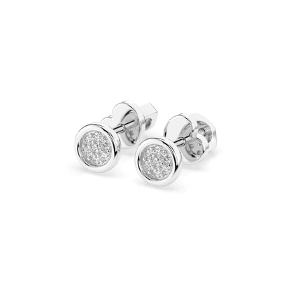Illusion-Ohrringe (Rund), 0.08 ct — 102-10068