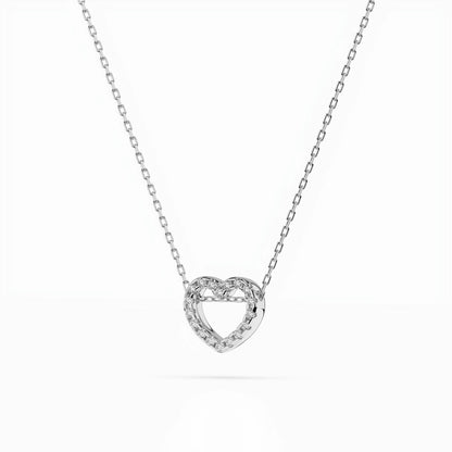 Minimalismus-Halskette (Rund), 0.09 ct — 104-10051