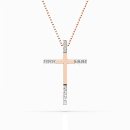 Minimalismus-Halskette (Rund), 0.08 ct — 104-10016