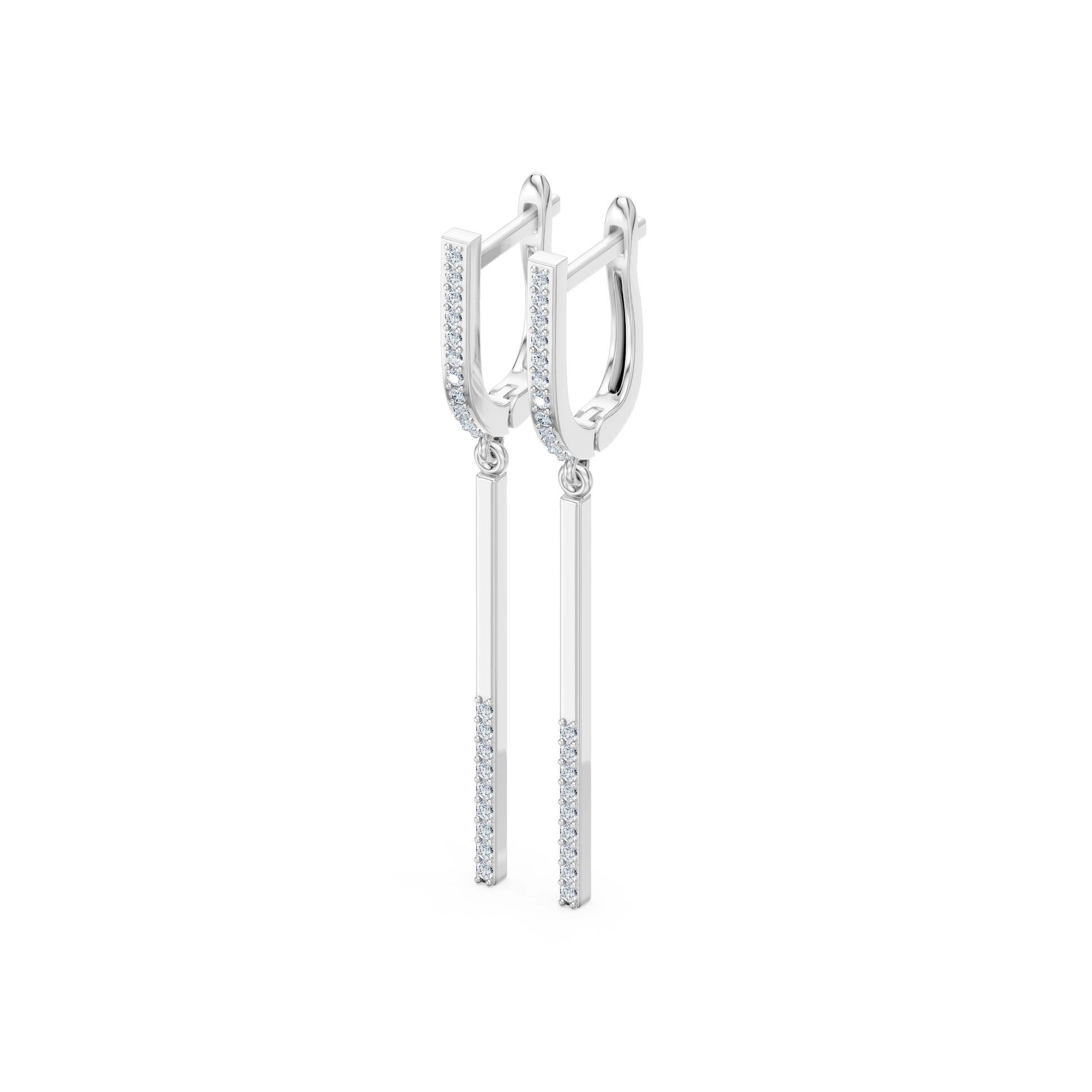 Minimalismus-Ohrringe, 0.24 ct — 102-10129/5