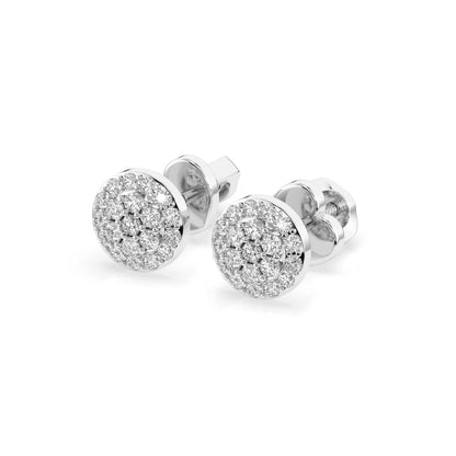 Illusion-Ohrringe (Rund), 0.16 ct — 102-10072
