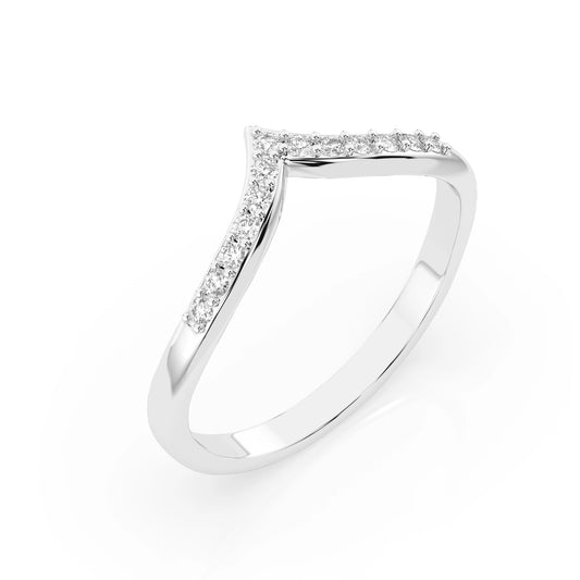 Minimalismus-Ring (Rund), 0.13 ct — 101-10161/1