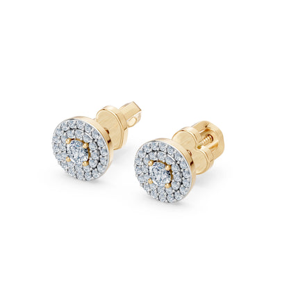 Illusion-Ohrringe, 0.17 ct — 102-10133