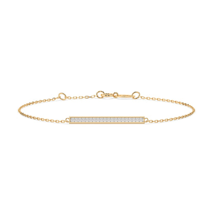 Minimalismus-Armband (Rund), 0.1 ct — 105-10017