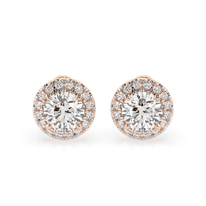 Solitär-Eternity-Ohrringe (Rund), 1.0 ct — 102-10095(5.1)