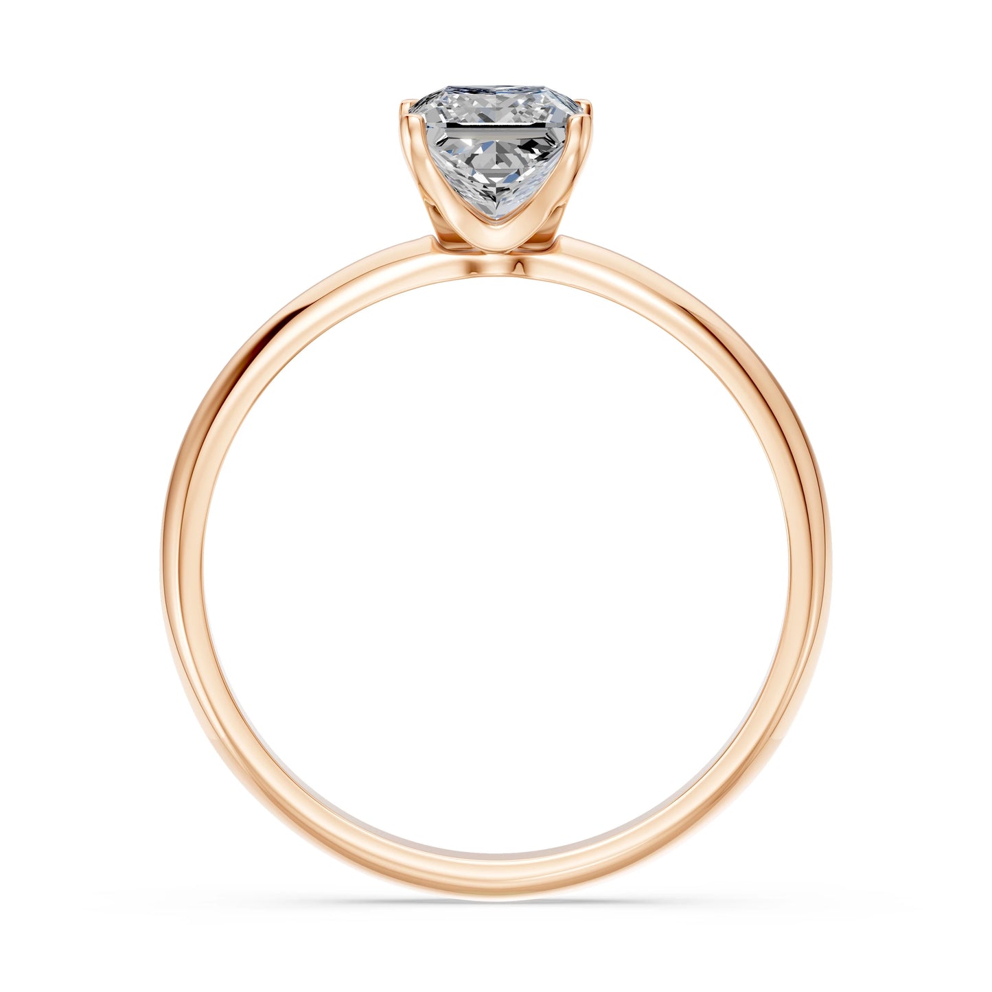 Solitär-Ring, 0.5 ct — 101-10110(5.1)PR