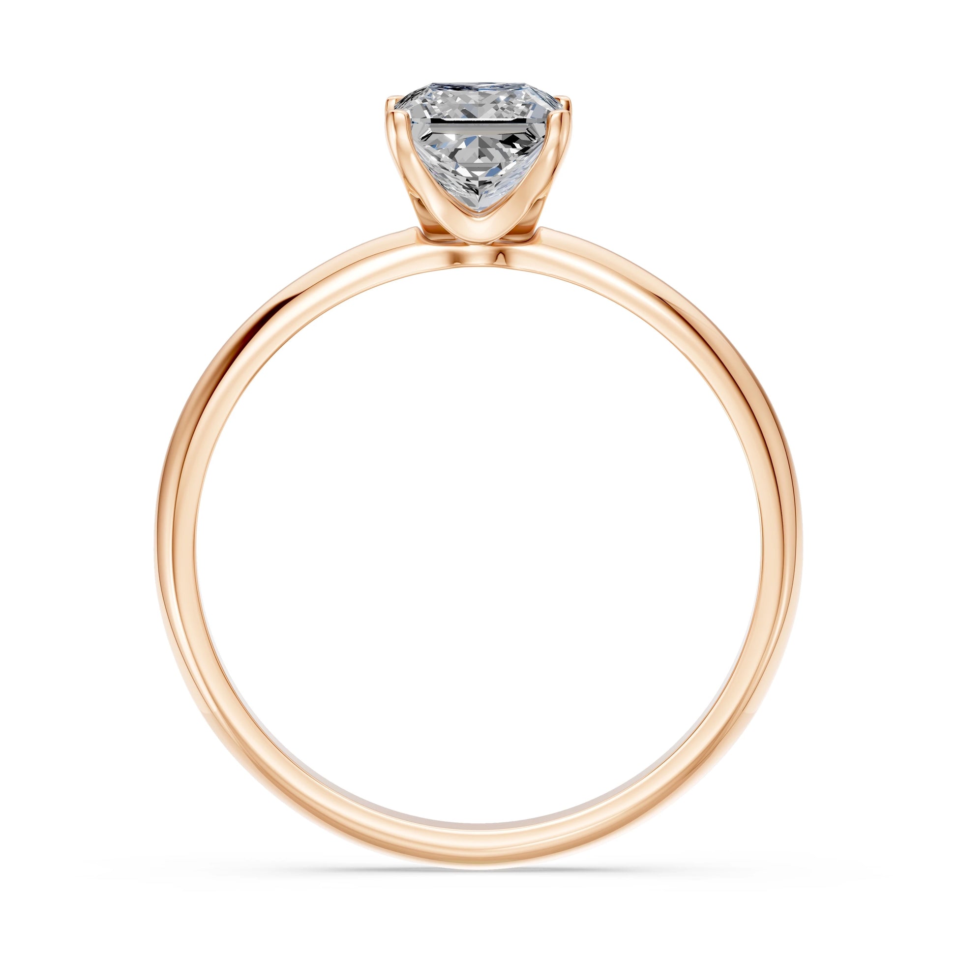 Solitär-Ring, 0.5 ct — 101-10110(5.1)PR