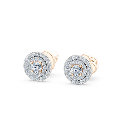 Illusion-Ohrringe, 0.17 ct — 102-10133