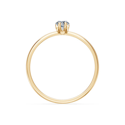 Solitär-Ring, 0.3 ct — 101-10194(0.30)PAR