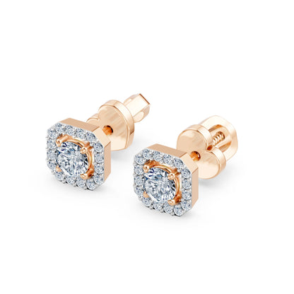 Solitär-Eternity-Ohrringe, 0.4 ct — 102-10118/2(3.7)