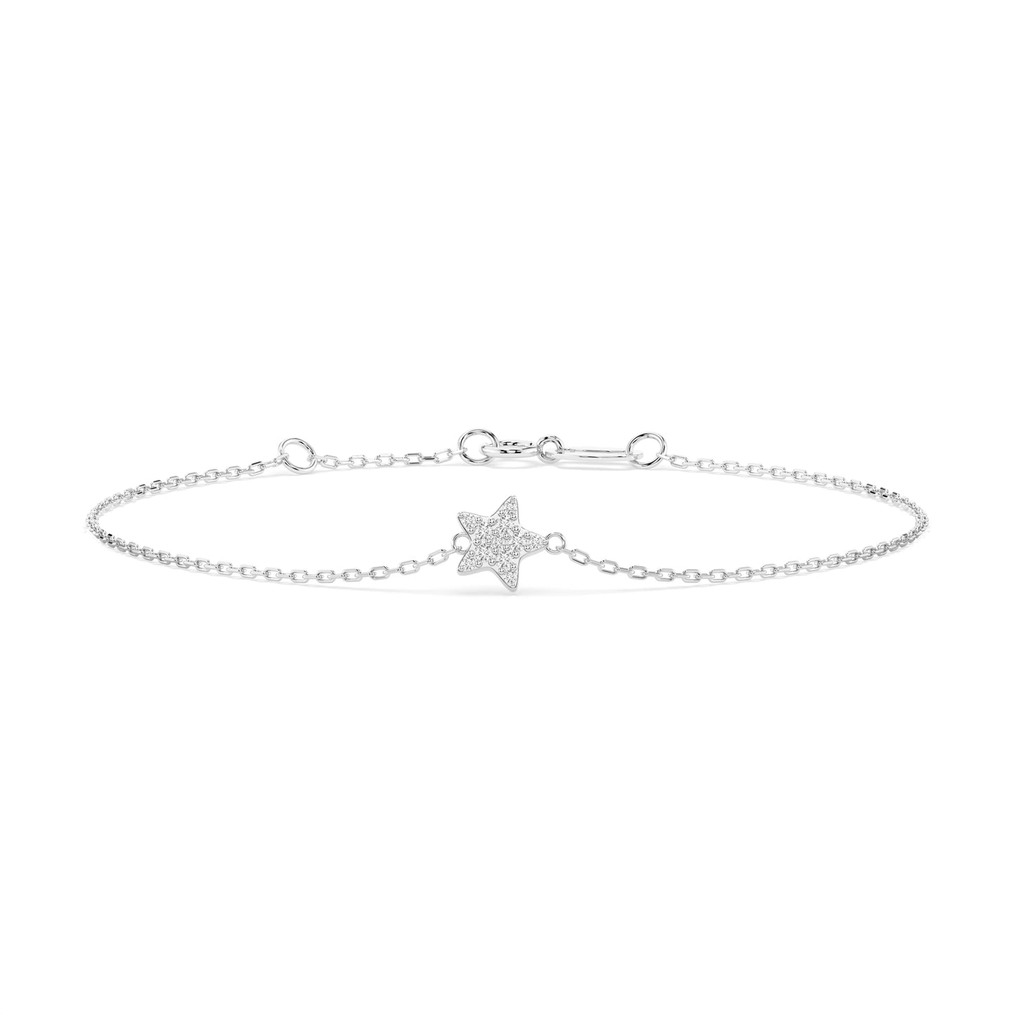Minimalismus-Armband (Rund), 0.03 ct — 105-10013
