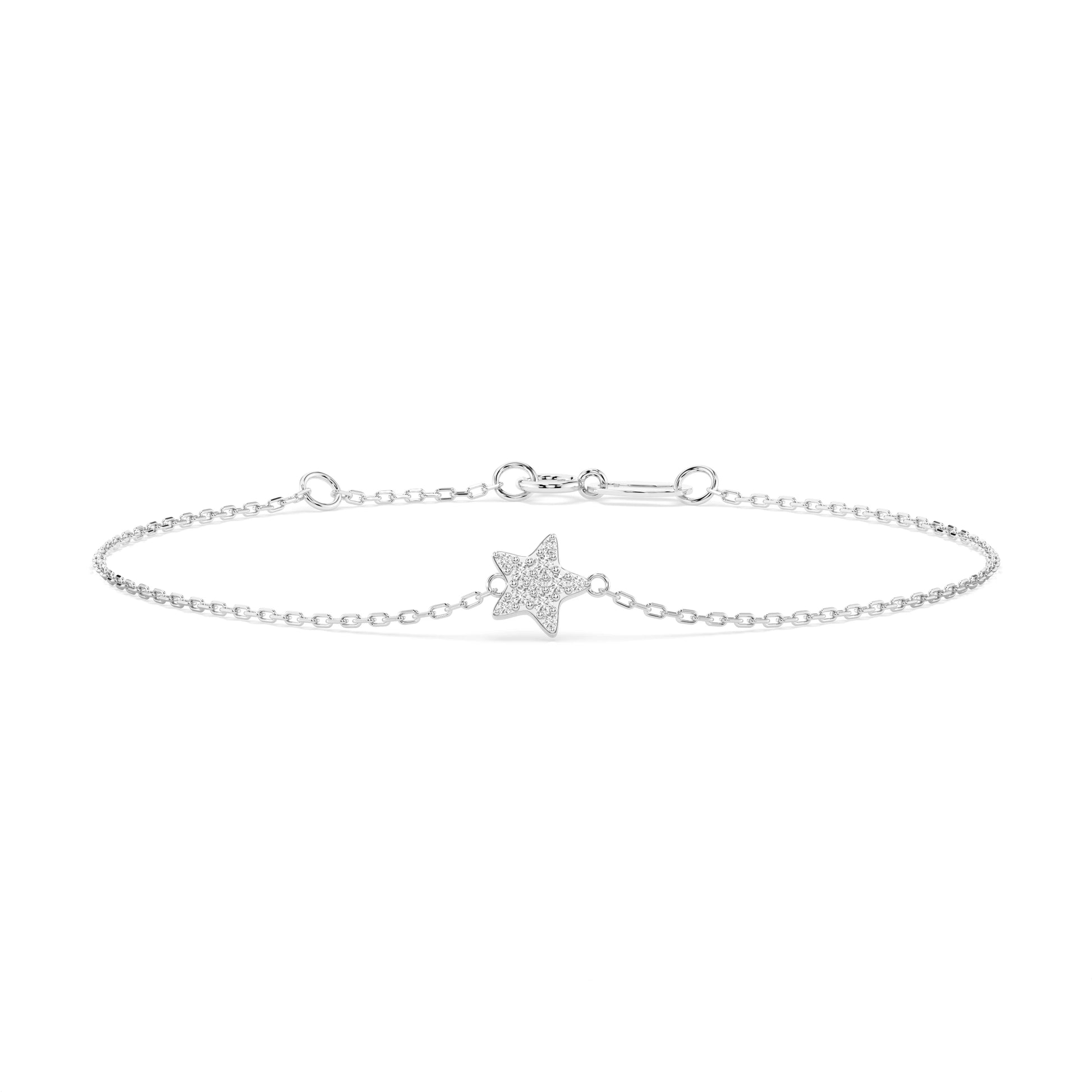 Minimalismus-Armband (Rund), 0.03 ct — 105-10013