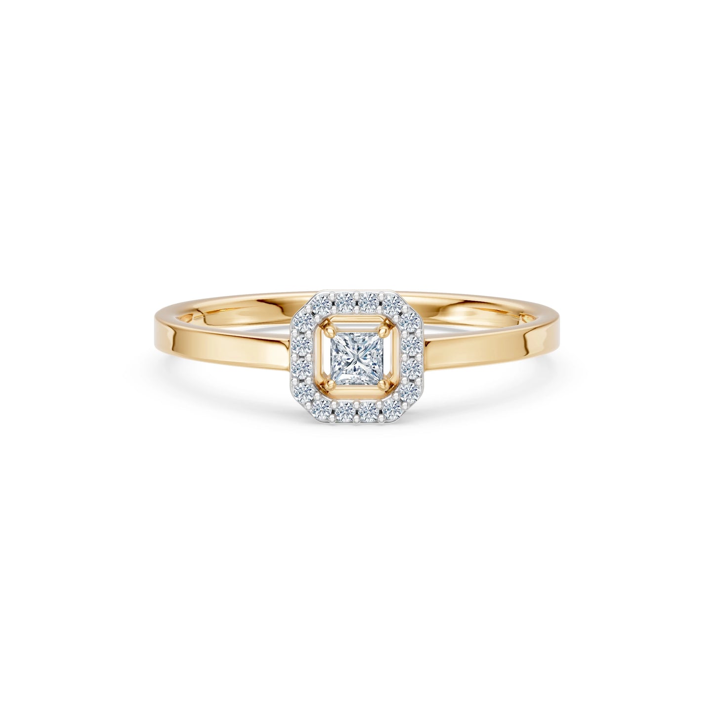 Solitär-Eternity-Ring, 0.17 ct — 101-10115(3.0)PR