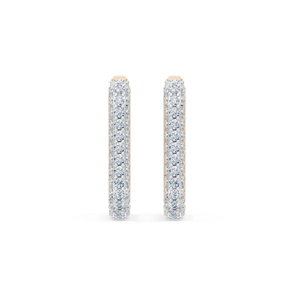 Eternity-Ohrringe, 0.49 ct — 102-10091