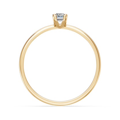 Solitär-Ring, 0.3 ct — 101-10194(0.30)BAQ