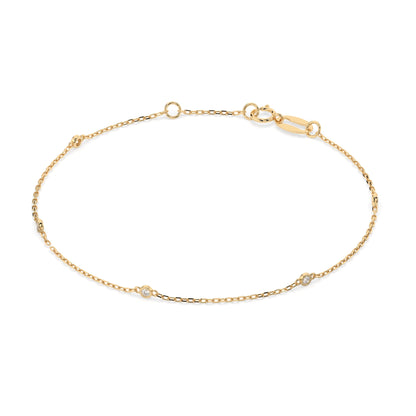 Minimalismus-Armband (Rund), 0.07 ct — 105-10008/5(1.4)