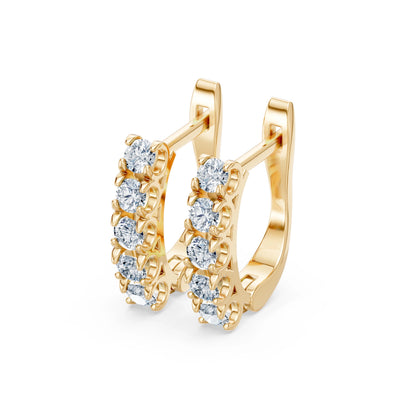 Eternity-Ohrringe, 0.6 ct — 102-10123(2.5)