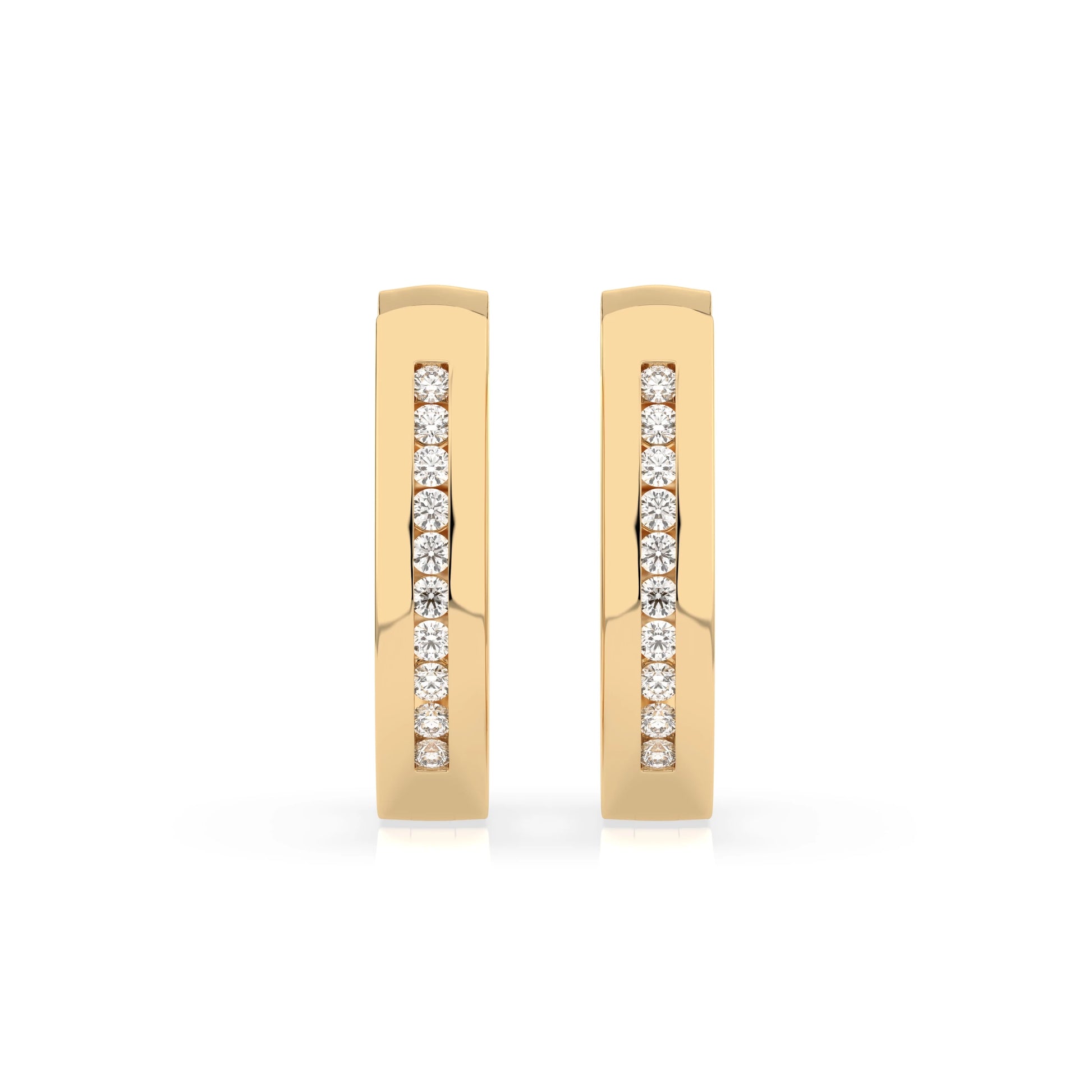Eternity-Ohrringe (Rund), 0.16 ct — 102-10047