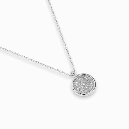 Illusion-Halskette (Rund), 0.12 ct — 104-10022