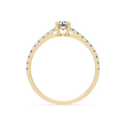 Solitär-Eternity-Ring, 0.3 ct — 101-10191(0.30)RN