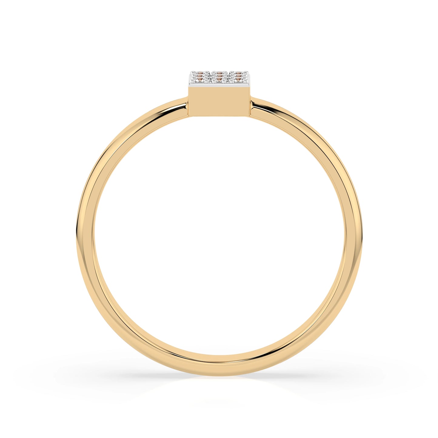 Illusion-Ring (Rund), 0.05 ct — 101-10063