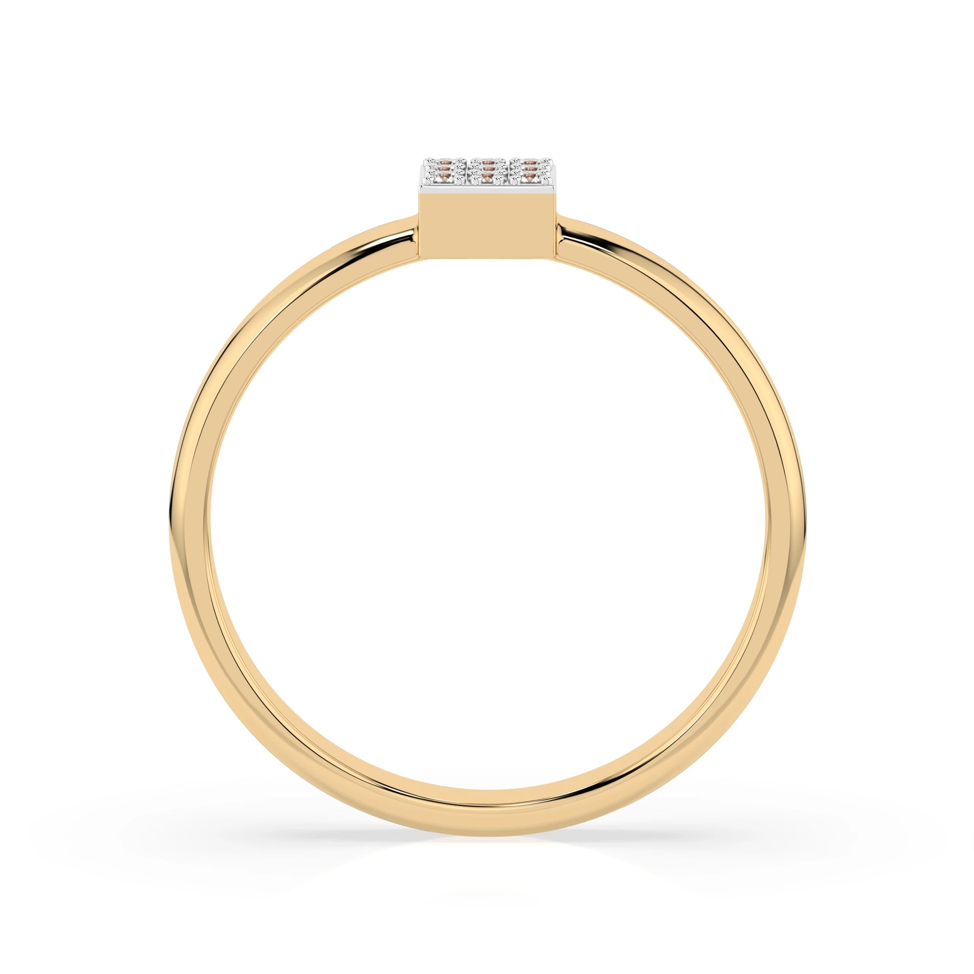 Illusion-Ring (Rund), 0.05 ct — 101-10063