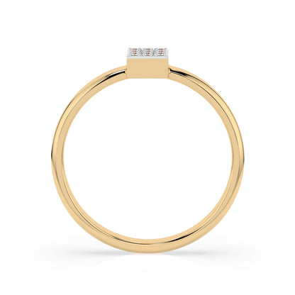 Illusion-Ring (Rund), 0.05 ct — 101-10063