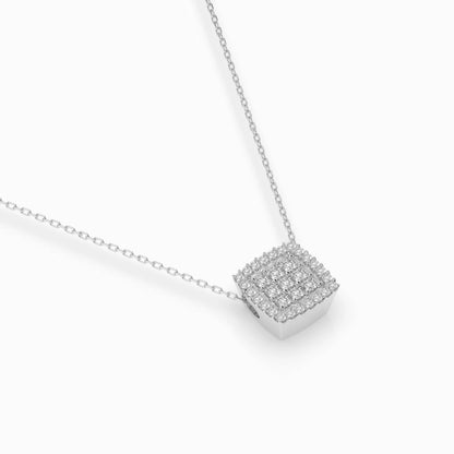 Illusion-Halskette (Rund), 0.12 ct — 104-10035