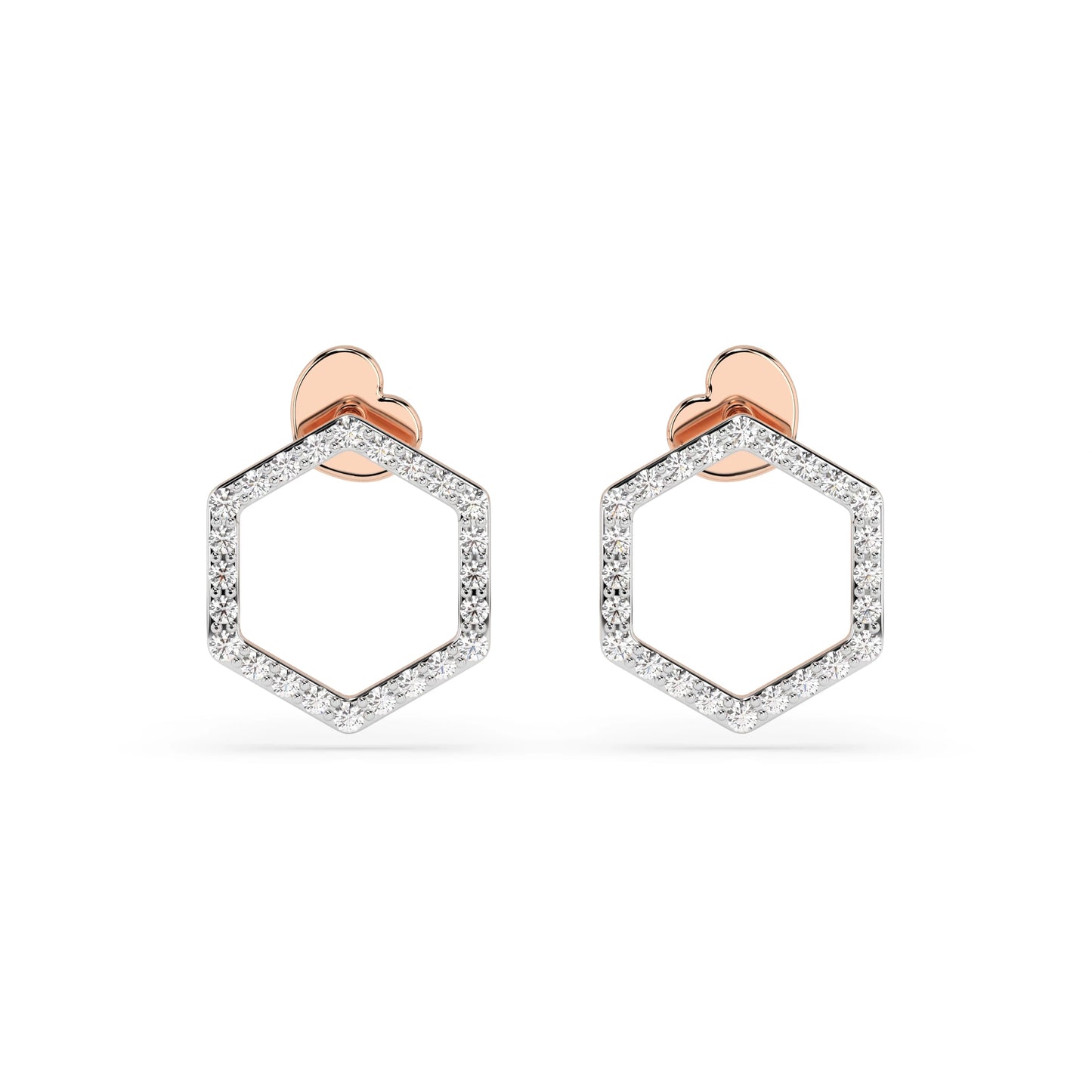 Minimalismus-Ohrringe (Rund), 0.29 ct — 102-10167