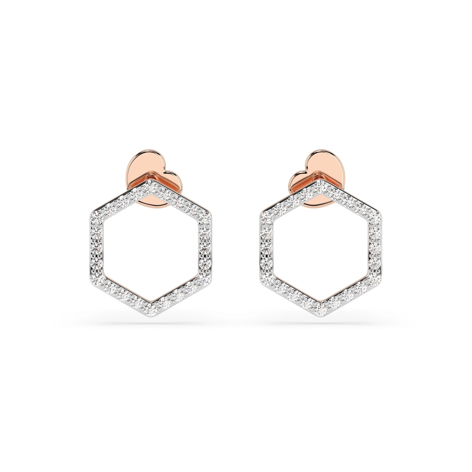 Minimalismus-Ohrringe (Rund), 0.29 ct — 102-10167