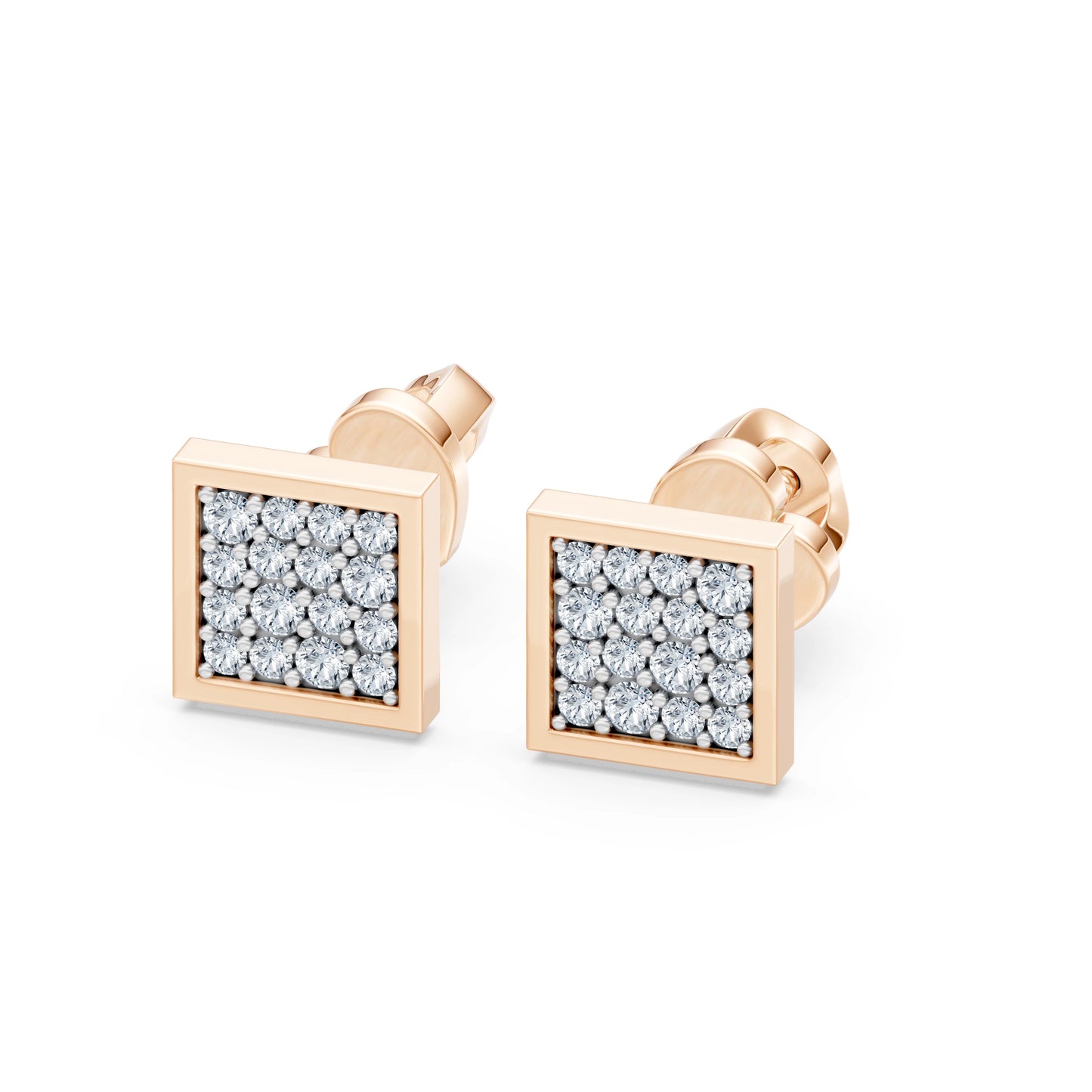 Minimalismus-Ohrringe, 0.14 ct — 102-10059