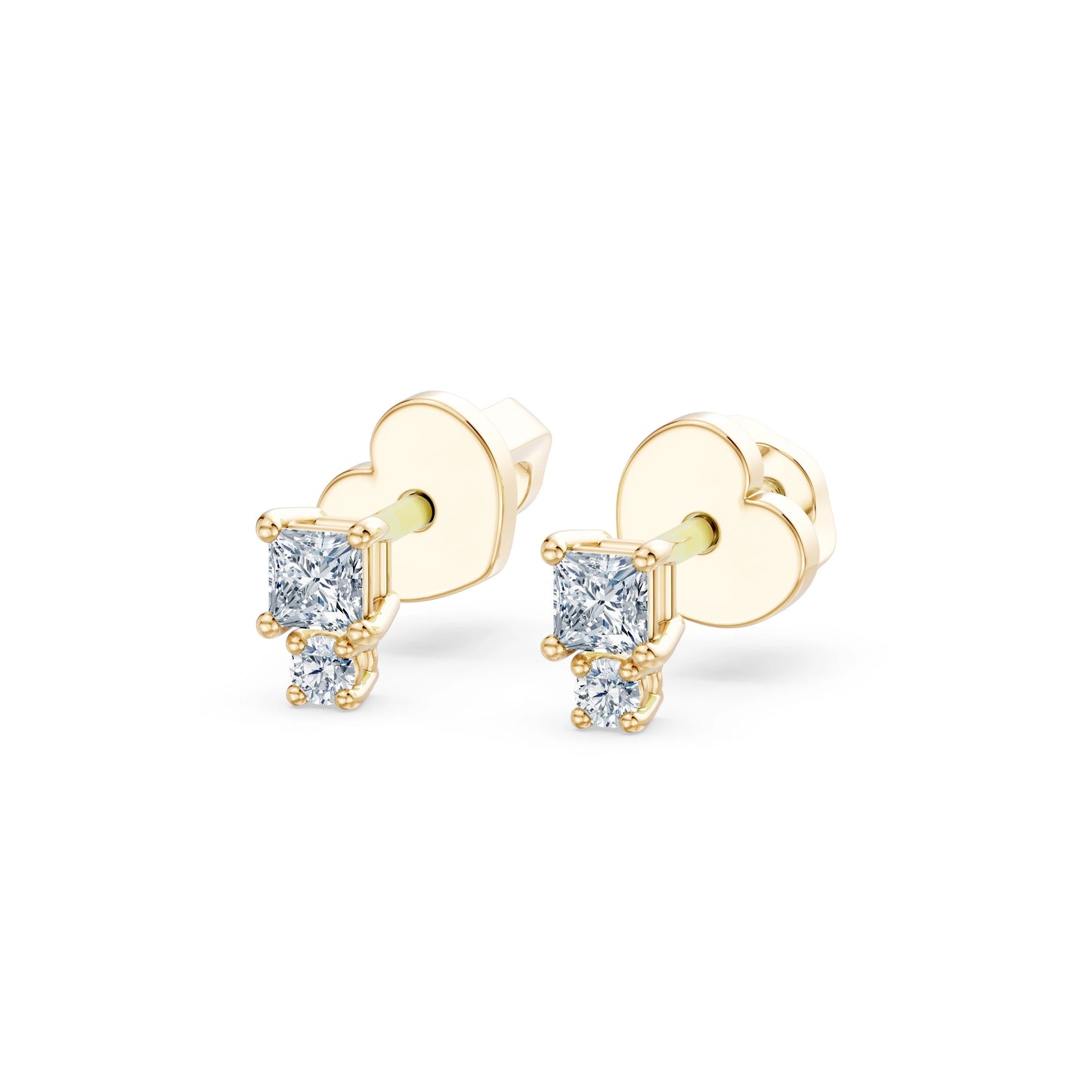 Minimalismus-Ohrringe, 0.2 ct — 102-10142 PR