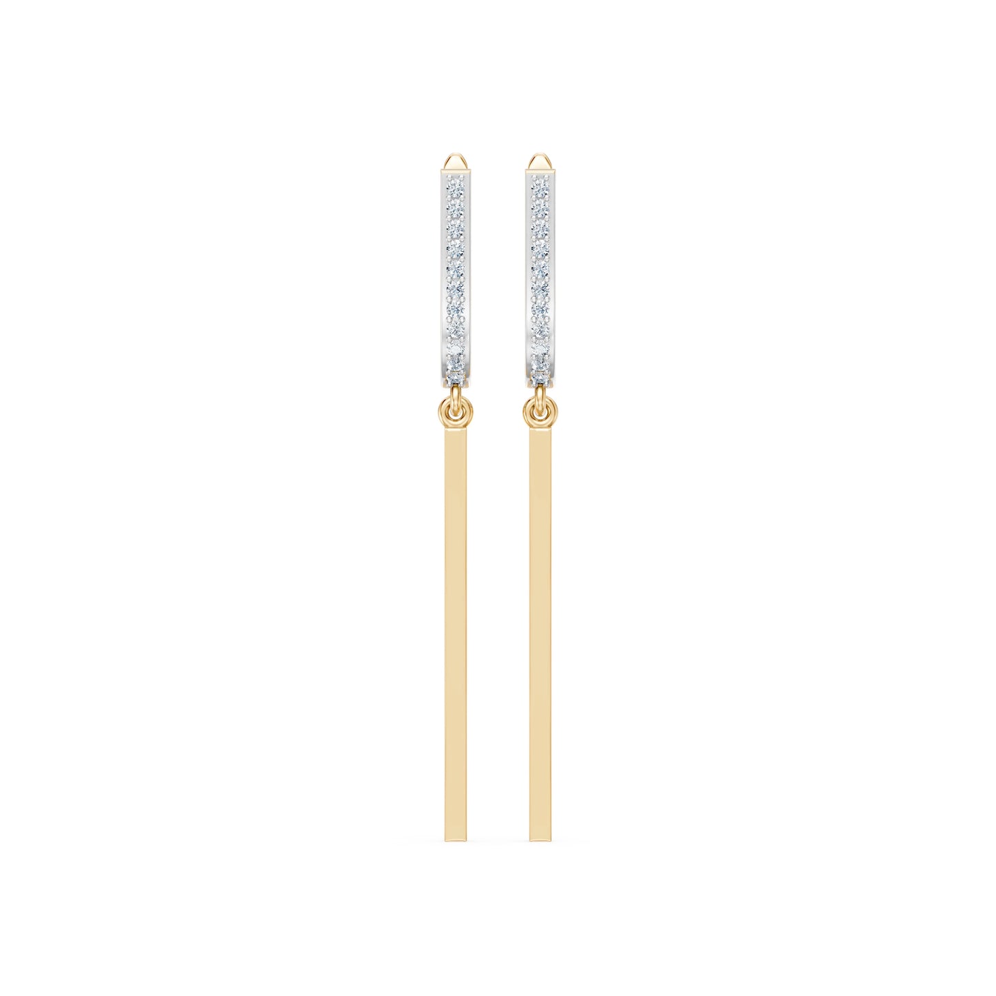 Minimalismus-Ohrringe, 0.13 ct — 102-10129/3