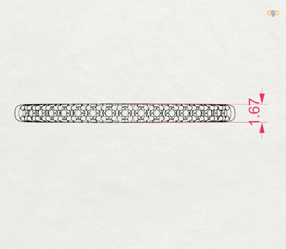 Eternity-Ring (Rund), 0.14 ct — 101-10076