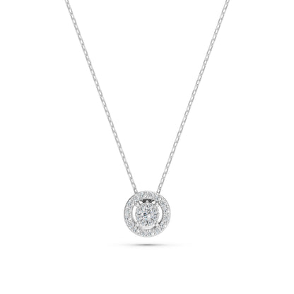 Illusion-Halskette (Rund), 0.03 ct — 104-10002(2.0)