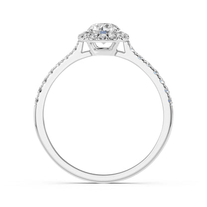 Solitär-Eternity-Ring (Rund), 0.5 ct — 101-10095(5.1)
