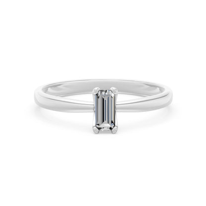 Solitär-Ring, 0.3 ct — 101-10194(0.30)BAQ