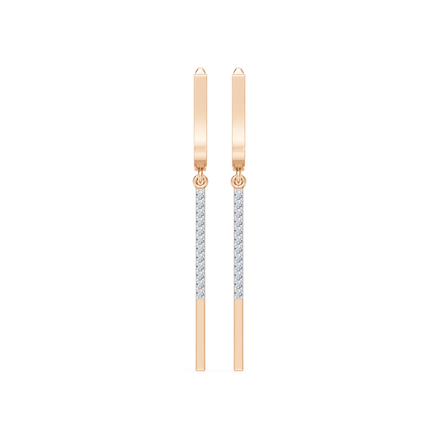 Minimalismus-Ohrringe, 0.14 ct — 102-10129/6