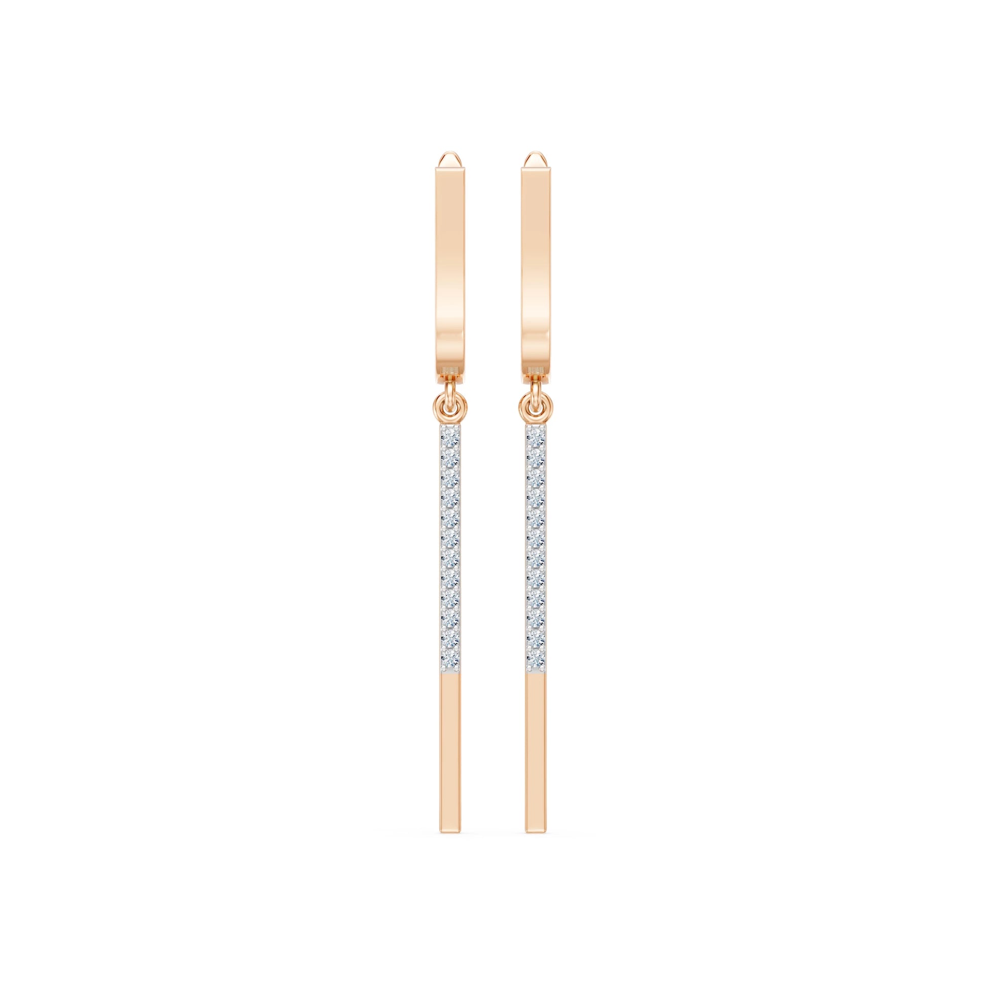 Minimalismus-Ohrringe, 0.14 ct — 102-10129/6