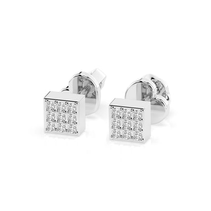 Illusion-Ohrringe (Rund), 0.11 ct — 102-10063