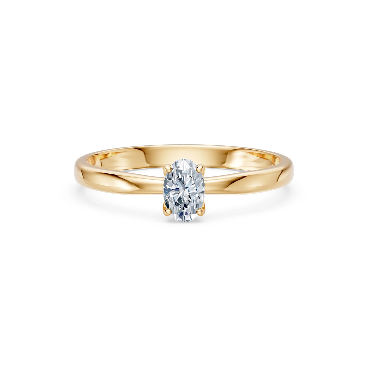 Solitär-Ring, 0.3 ct — 101-10194(0.30)OV