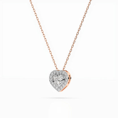 Illusion-Halskette (Rund), 0.08 ct — 104-10062
