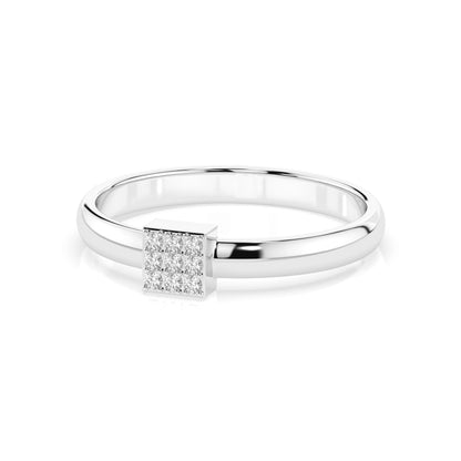 Illusion-Ring (Rund), 0.05 ct — 101-10063