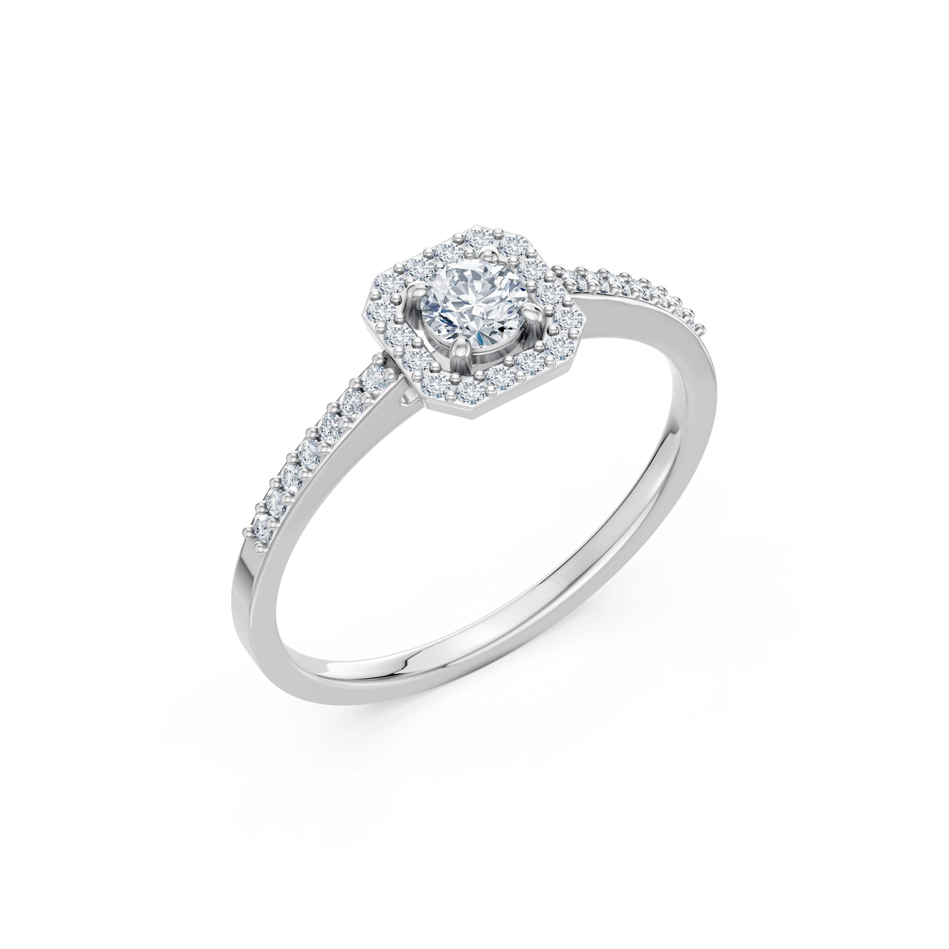 Solitär-Eternity-Ring, 0.2 ct — 101-10118/2(3.7)
