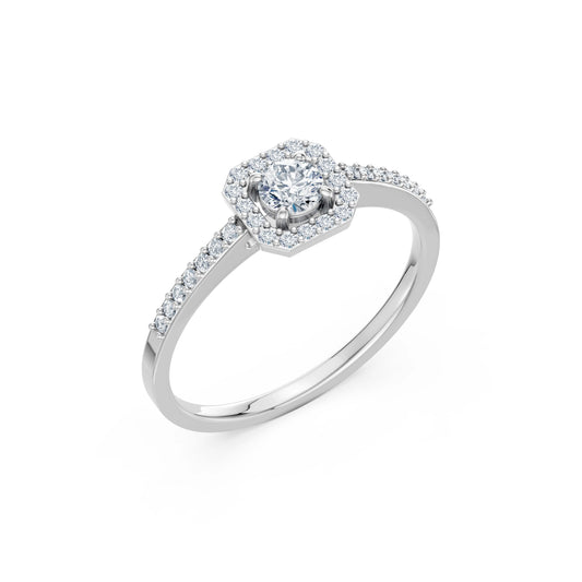 Solitär-Eternity-Ring, 0.2 ct — 101-10118/2(3.7)