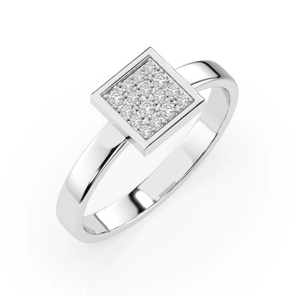 Illusion-Ring (Rund), 0.07 ct — 101-10059