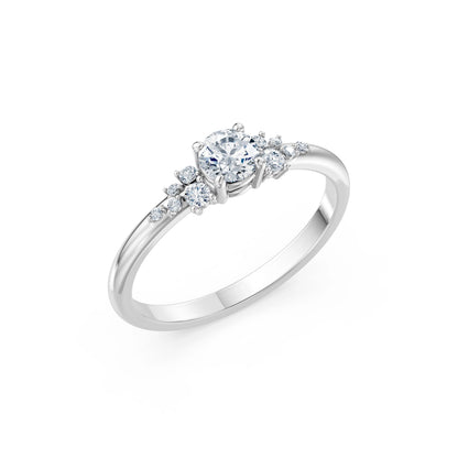 Solitär-Eternity-Ring, 0.35 ct — 101-10140(4.5)